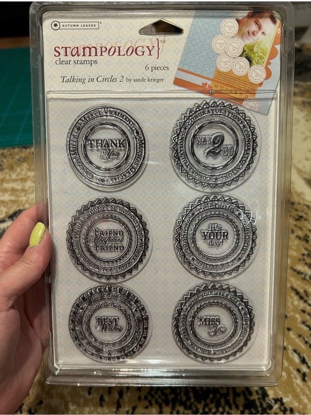 (5 for $20) Stampology Talking in Circles